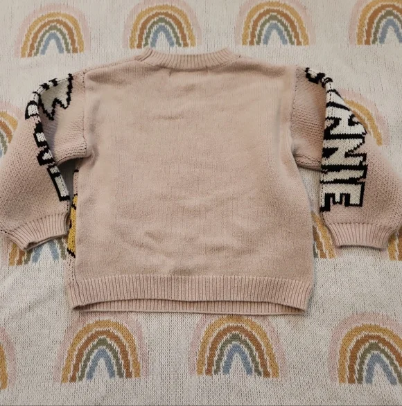 H&M Minnie Mouse Graphic Sweater - 3/4 3t 4t Disney - Picture 3 of 5